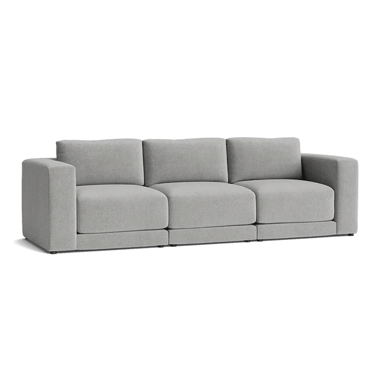 Custom Sofa Slipcover | Sienna Velour - Moonstone Veil