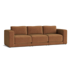 Custom Sofa Slipcover | Sienna Velour - Cocoa Truffle