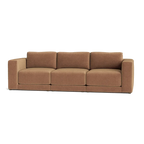 Custom Sofa Slipcover | Sienna Velour - Desert Sand