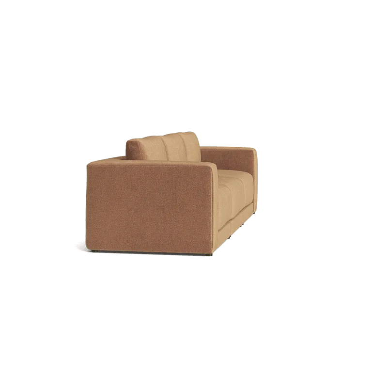 Custom Sofa Slipcover | Sienna Velour - Desert Sand