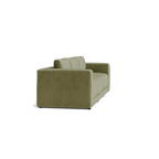 Custom Sofa Slipcover | Sienna Velour - Fieldstone Olive