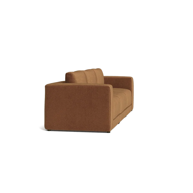 Custom Sofa Slipcover | Sienna Velour - Cocoa Truffle