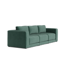 Custom Sofa Slipcover | Sienna Velour - Evergreen Manor