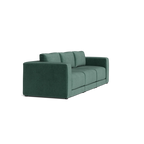 Custom Sofa Slipcover | Sienna Velour - Evergreen Manor