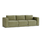 Custom Sofa Slipcover | Sienna Velour - Fieldstone Olive