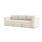 Custom Sofa Slipcover | Sienna Velour - Ivory Whisper