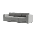 Custom Sofa Slipcover | Sienna Velour - Moonstone Veil