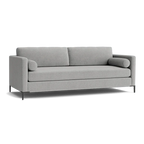 Custom Sofa Slipcover | Sienna Velour - Moonstone Veil