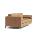 Custom Sofa Slipcover | Sienna Velour - Desert Sand