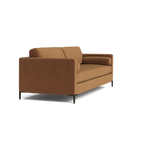 Custom Sofa Slipcover | Sienna Velour - Cocoa Truffle