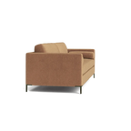 Custom Sofa Slipcover | Sienna Velour - Desert Sand