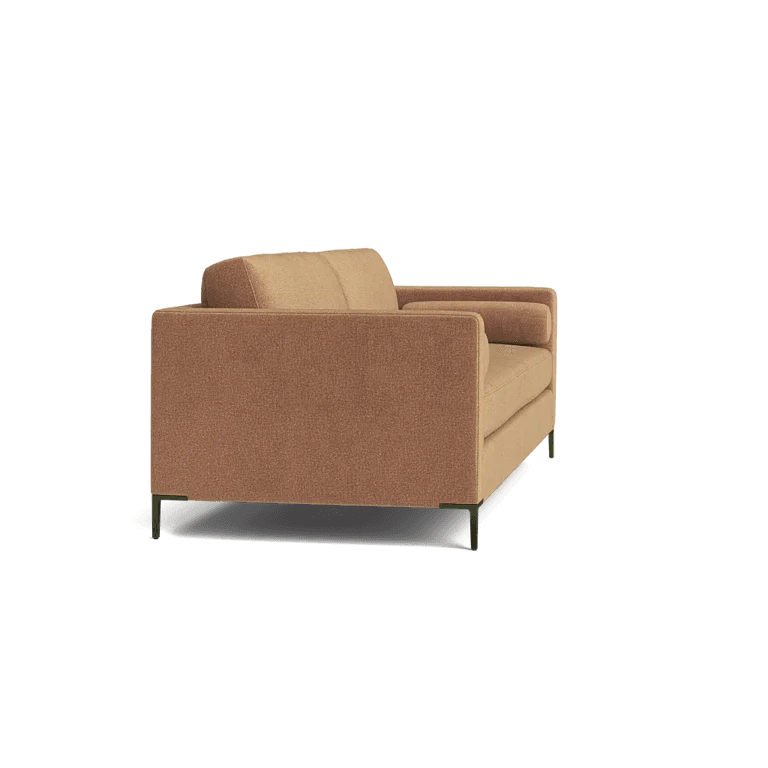 Custom Sofa Slipcover | Sienna Velour - Desert Sand