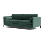 Custom Sofa Slipcover | Sienna Velour - Evergreen Manor