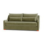 Custom Sofa Slipcover | Sienna Velour - Fieldstone Olive