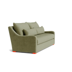 Custom Sofa Slipcover | Sienna Velour - Fieldstone Olive