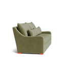 Custom Sofa Slipcover | Sienna Velour - Fieldstone Olive