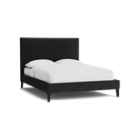 Obsidian Noir | Bed Frame + Headboard Cover