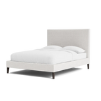 Alabaster Veil | Bed Frame + Headboard Cover