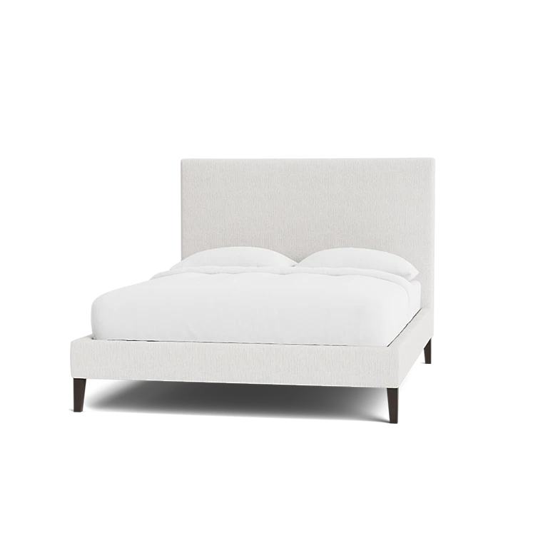 Alabaster Veil | Bed Frame + Headboard Cover