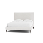 Alabaster Veil | Bed Frame + Headboard Cover