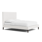 Alabaster Veil | Bed Frame + Headboard Cover