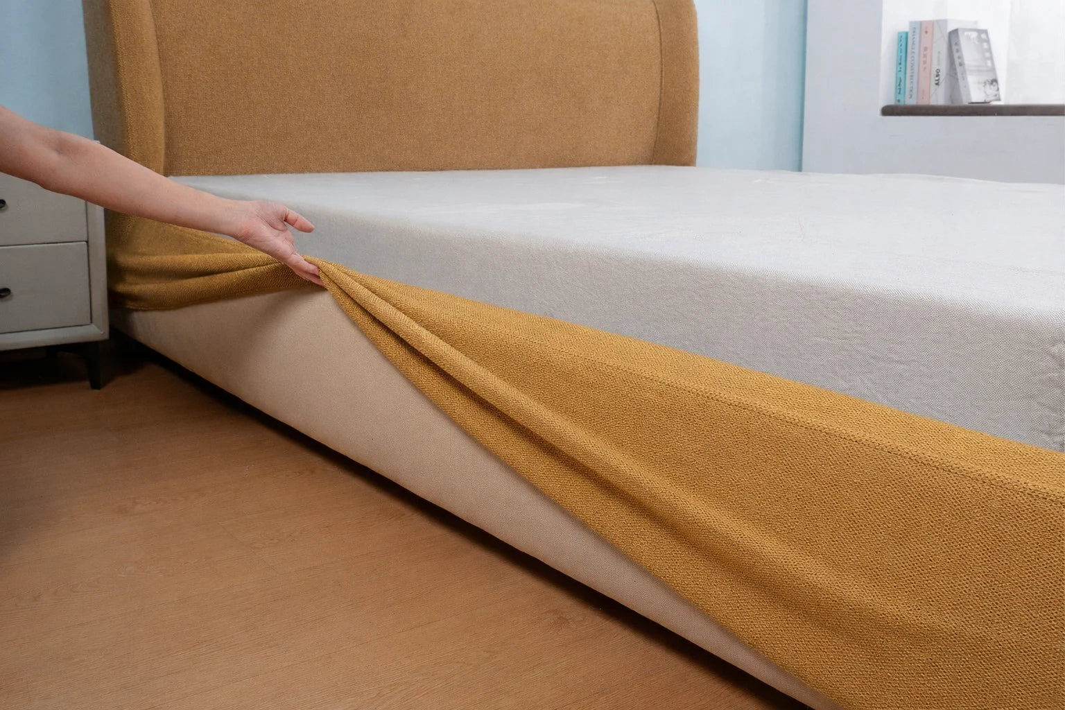Yellow ML 625 - 06 | Bed Frame Cover