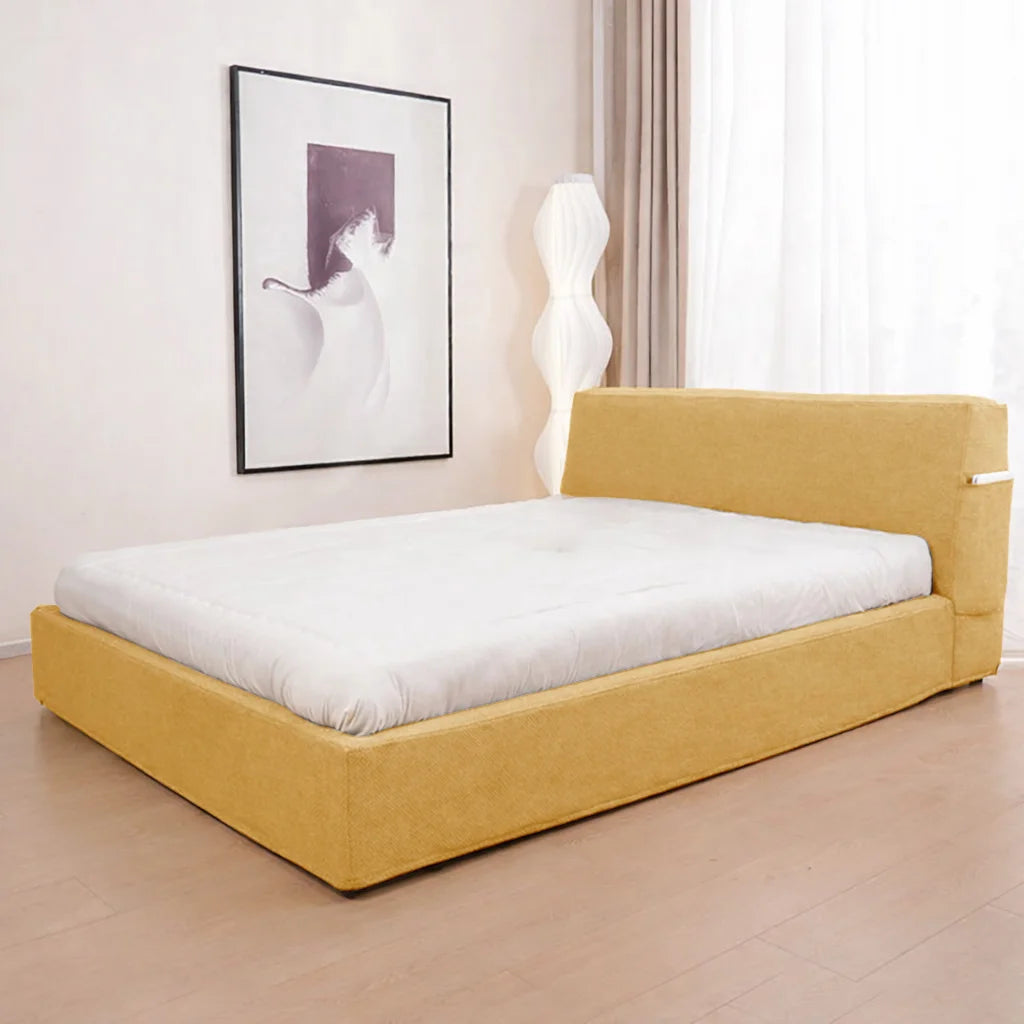 Yellow ML 625 - 06 | Bed Frame + Headboard Cover