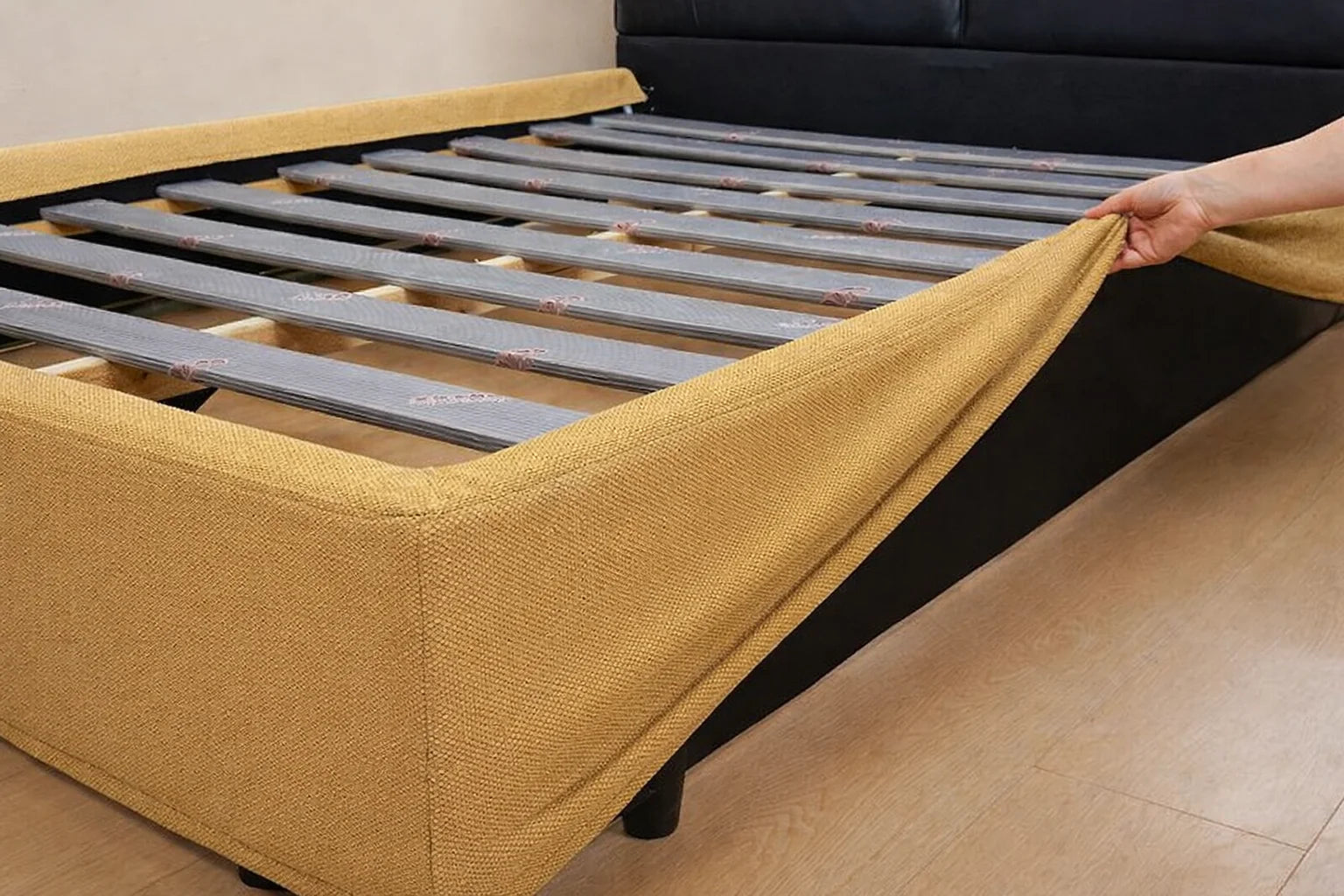 Yellow ML 625 - 06 | Bed Skirt