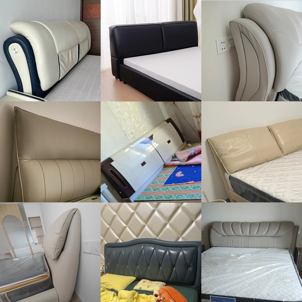 Bed Headboard Cover | Sienna Velour - Citrus Glow