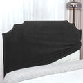 Obsidian Ash | Performance Brushed Velvet | Bed Headboard Cover