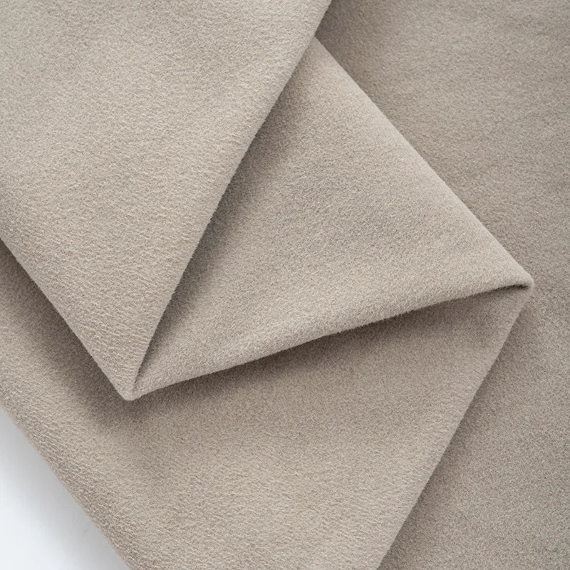 Custom Sofa Slipcover | Performance Brushed Velvet - Ivory Silk