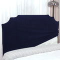 Midnight Admiral | Performance Brushed Velvet | Bed Headboard Cover