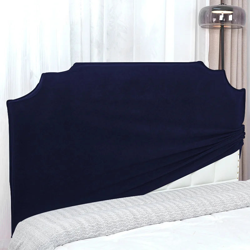 Midnight Admiral | Performance Brushed Velvet | Bed Headboard Cover