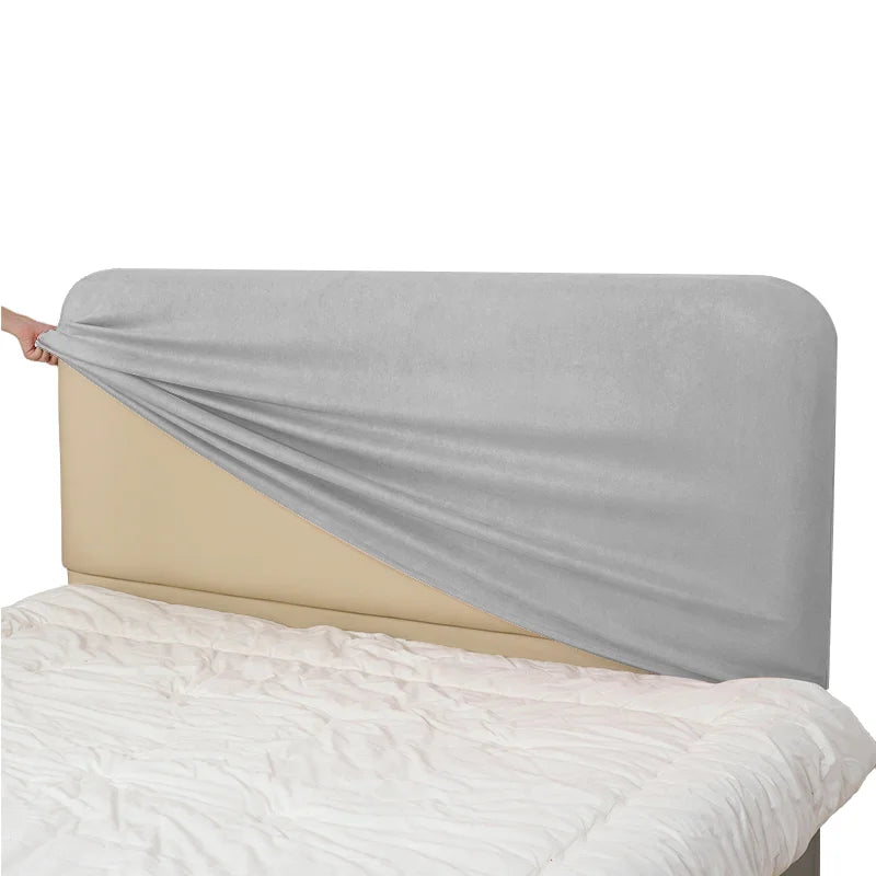 Bed Headboard Cover | Sienna Velour - Moonstone Veil