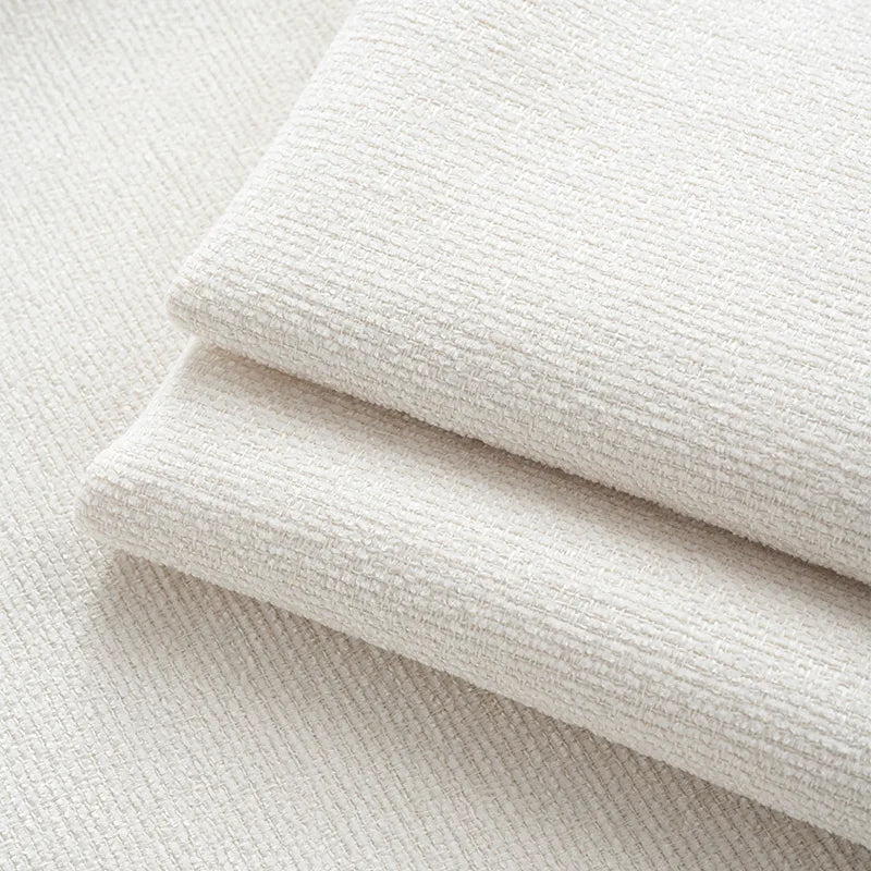 Custom Sofa Slipcover | Performance Antimicrobial Chenille - Alabaster Veil