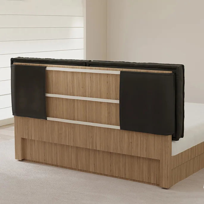 Bed Headboard Cover with Large Cushion | Terravia HB11