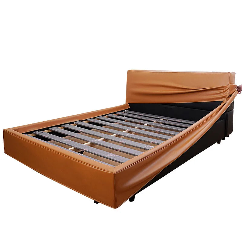 Genuine-like Microfiber Leather | Bed Cover