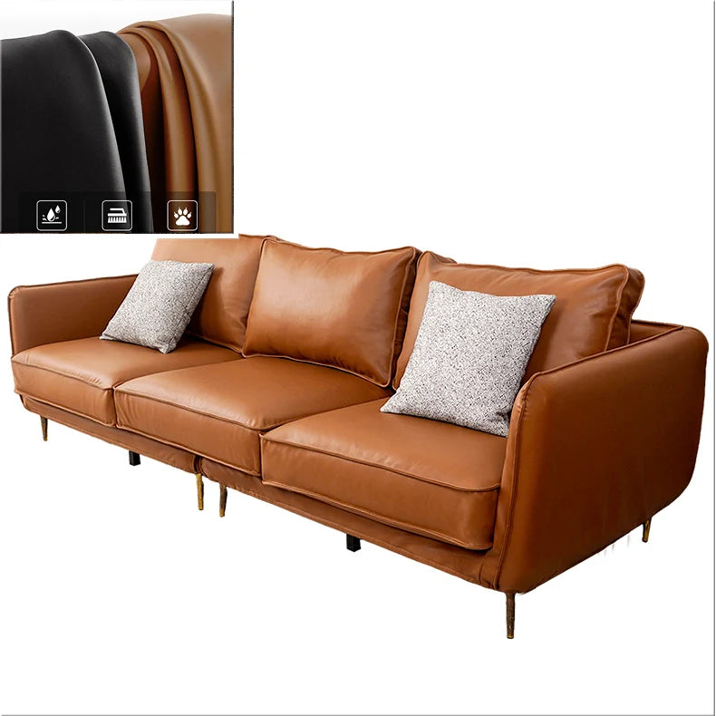Couch renovation showing dramatic change using custom slipcover