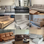 Cozy living room styled with custom-made sofa cover