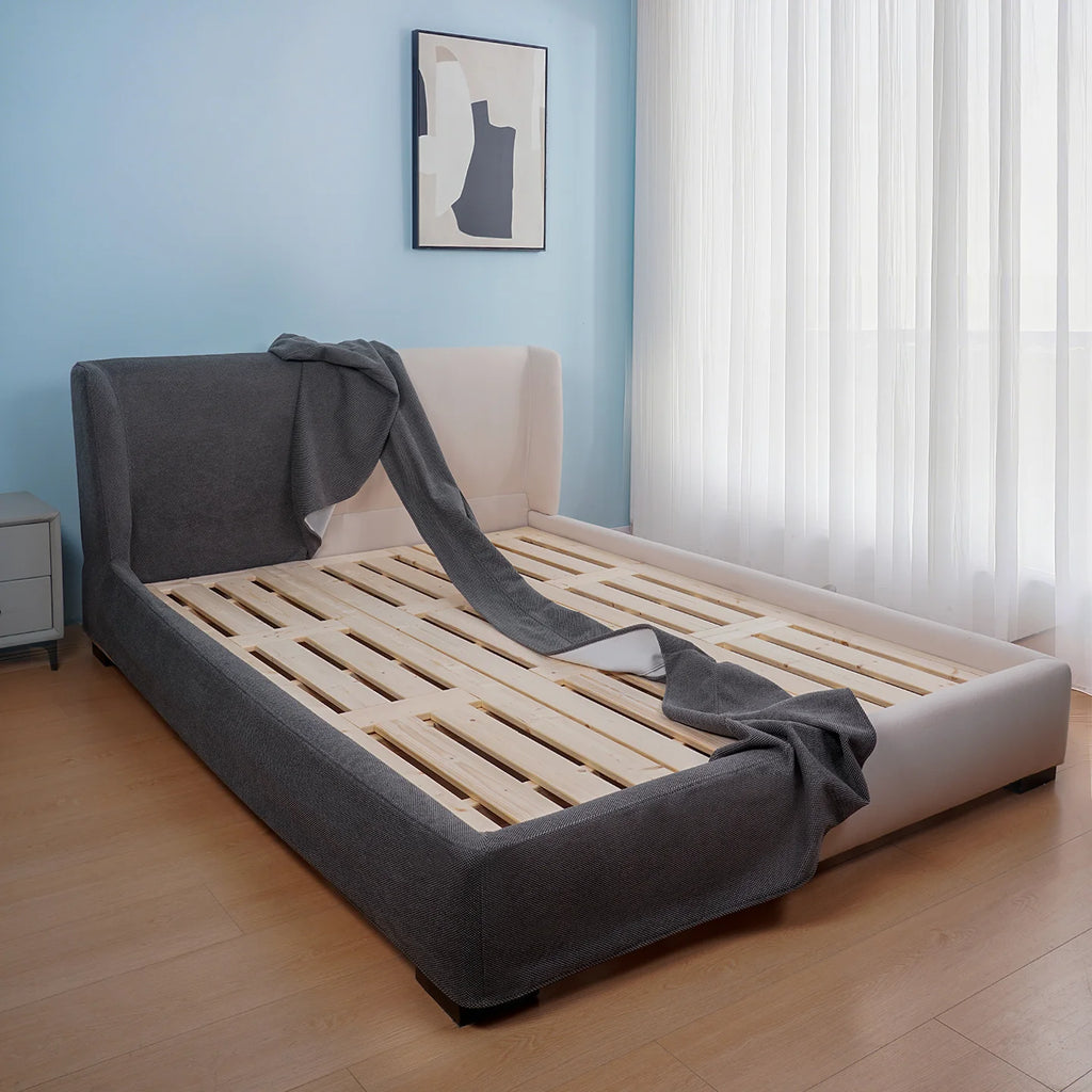 Bed Frame + Headboard Cover | Iron Forge