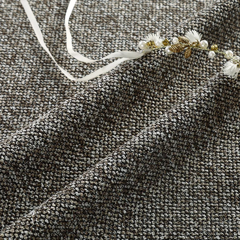 Custom Bed Frame Cover — Marlowe Linen-Blend 1925 · Raw coconut latte