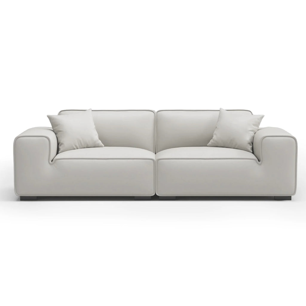 Custom Sofa Slipcover | Terravia - Ivory