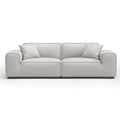 Custom Sofa Slipcover | Terravia - Ivory
