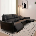 Custom Recliner Slipcover | Terravia - Onyx Black