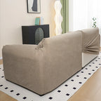 Custom Sofa Slipcover | Elara Basic - Coffee