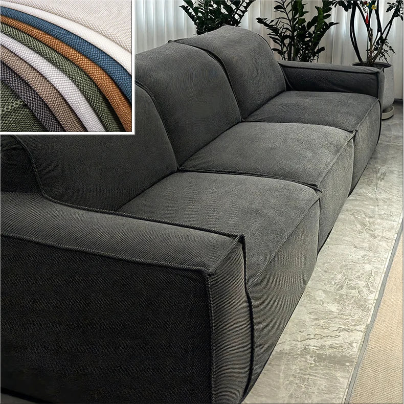 Eco-friendly fabric sofa cover made from sustainable materials