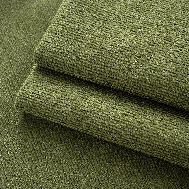 Custom Sofa Slipcover | Performance Antimicrobial Chenille - Verdant Relic