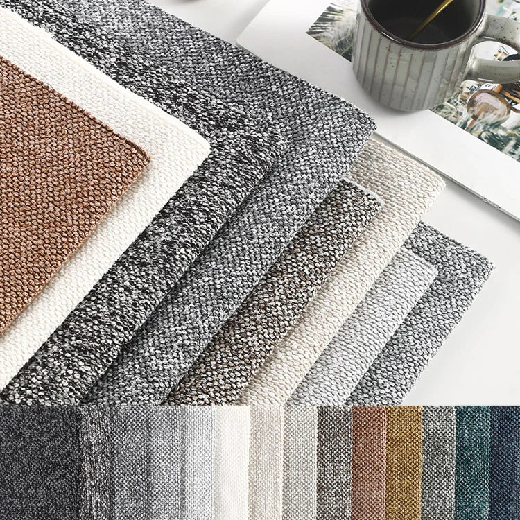 Marlowe Natural Textured Linen Fabric