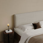 Bed Headboard Cover with Large Cushion | Elara Basic HB25