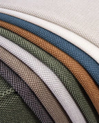 Upholstered Platform Bed + Headboard Cover | Elara Flax